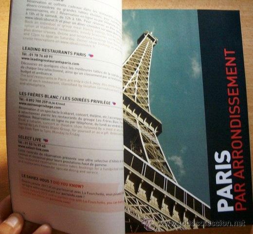 Cat&aacute;logos publicitarios: GUIDE DE LA GASTRONOMIE PARISIENNE (2012-2013) - Foto 2