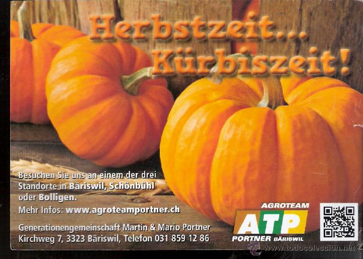 Catalogues publicitaires: Hoja Publicitaria. Calabazas. Muebles de Cocina. B&auml;riswil. Suiza. En alem&aacute;n.15 x 10'5 cmtrs.