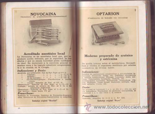 Catalogues publicitaires: PREPARADOS FARMACEUTICOS. SUEROS Y VACUNAS. J.G. Farbenindustrie Aktiongeselschaft. Bayer