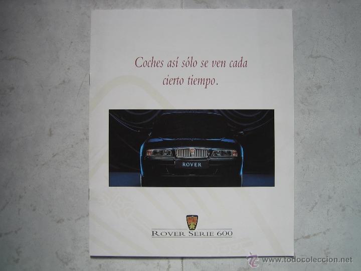 Cat&aacute;logo del coche Rover 600