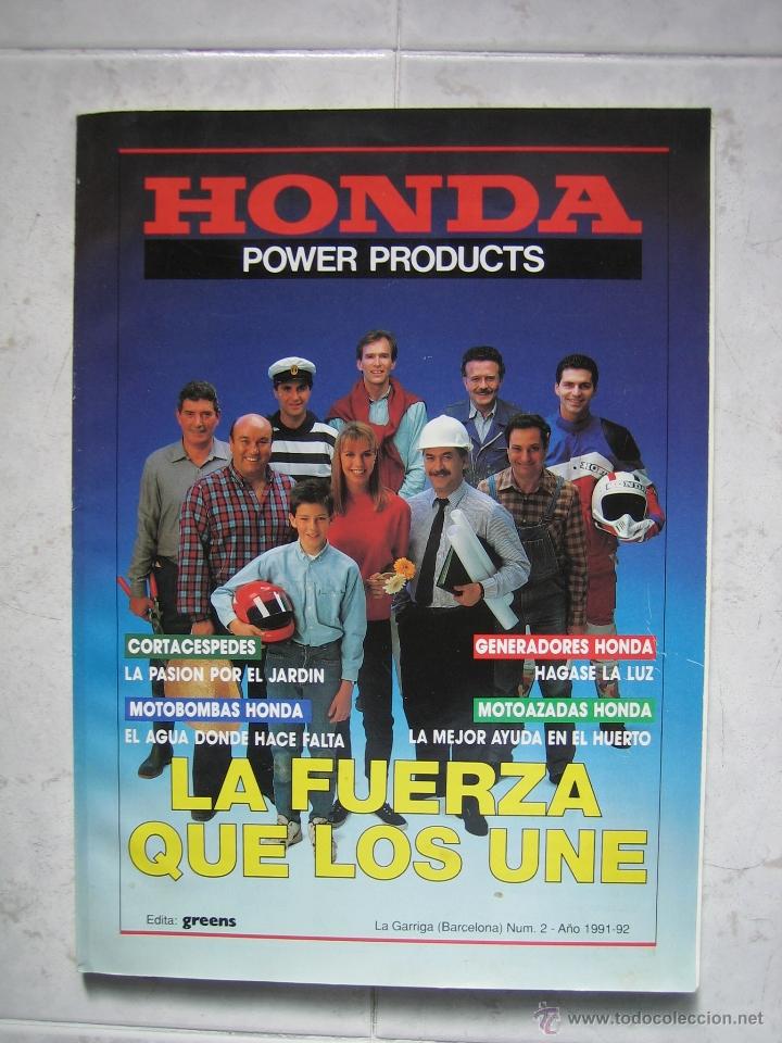 Cat&aacute;logos publicitarios: Cat&aacute;logo Honda - Foto 1