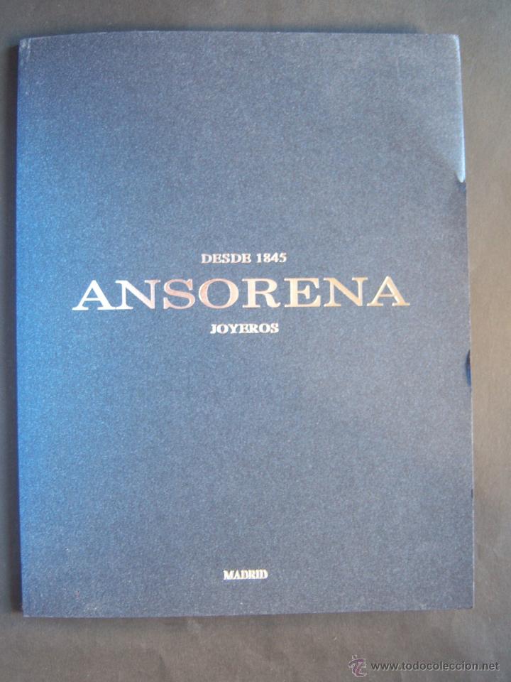 Cat&aacute;logos publicitarios: Ansorena joyeros. Cat&aacute;logo creaciones propias.