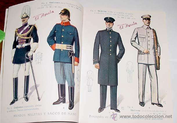 Advertising Catalogs: ANTIGUO CATALOGO DE UNIFORMES - ALMACENES EL AGUILA . CON ILUSTRACIONES DE CIDON - MODA, SASTRERIA A