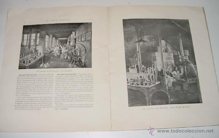 Advertising Catalogs: LAS CONSERVAS ALIMENTICIAS Y LOS ESTABLECIMIENTOS J. CAAMA&Ntilde;O Y CIA. NOYA 1896 - CORU&Ntilde;A - EL ALBUM NA