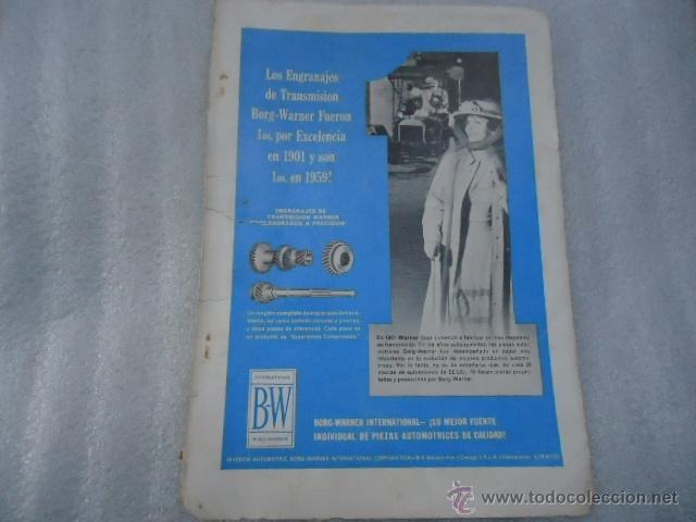 Werbekataloge: hoja publicidad antigua - 23 x 16 cm -engranajes de tansmision vorg - warner b-w