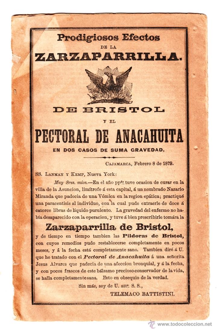 Catalogues publicitaires: LIBRITO CON PUBLICIDAD FINALES DEL XIX