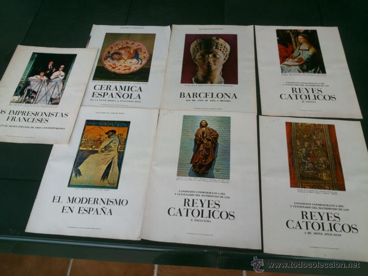 Cat&aacute;logos publicitarios: 7 CAT&Aacute;LOGOS EXPOSICIONES.MADRID.1970.