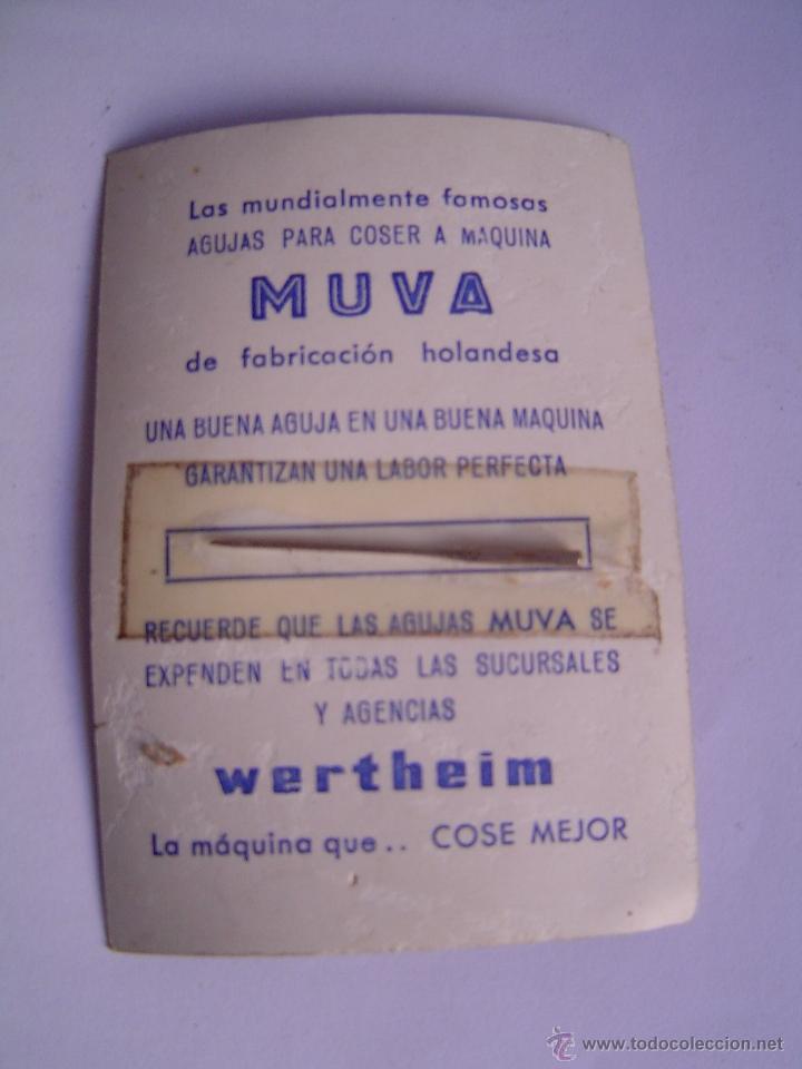 Cat&aacute;logos publicit&aacute;rios: Bonita publicidad agujas para maquina de coser Muva