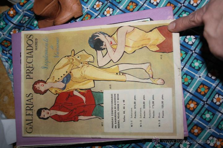 Cat&aacute;logos publicitarios: antiguo folleto catalogo publicitario GALERIAS PRECIADOS, a&ntilde;os 60