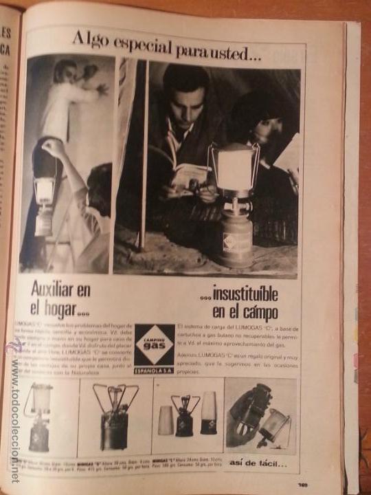 Catalogues publicitaires: 30,5 x 23 cm antigua hoja publitaria - publicidad - prensa -camping gas espa&ntilde;ola s.a