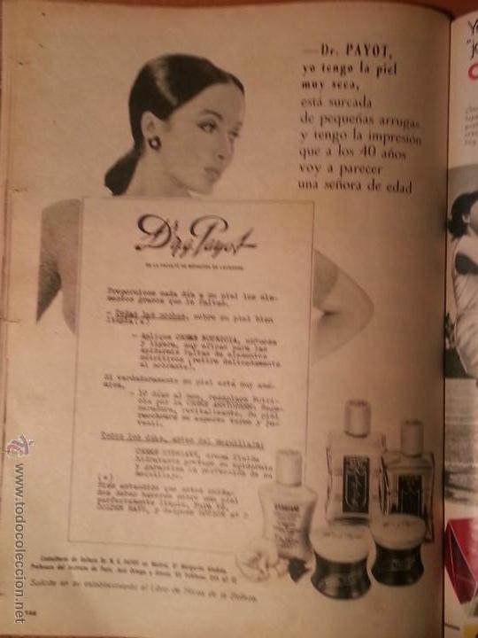 Catalogues publicitaires: 31 x 22 cm antigua hoja publitaria - publicidad - doctor payot consultorio belleza
