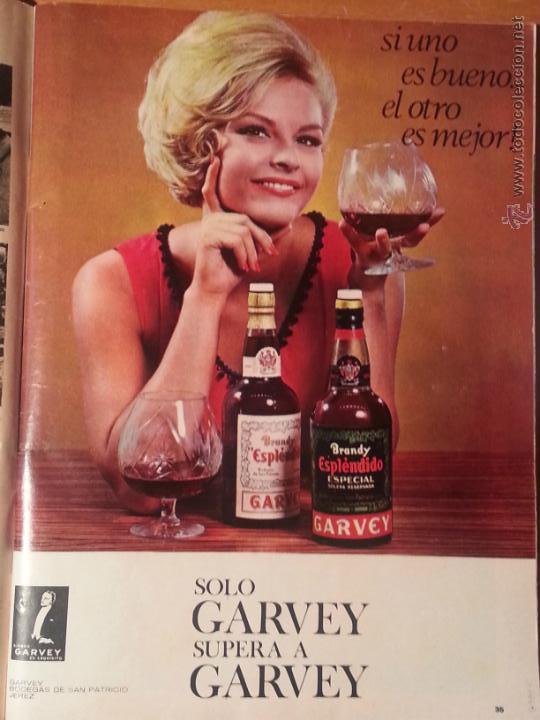Catalogues publicitaires: 31 x 22 cm antigua hoja publitaria - publicidad - brandy garvey