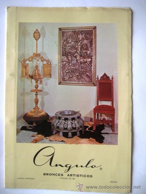 Catalogues publicitaires: CATALOGO BRONCES ARTISTICOS. LUCENA. CORDOBA. 1968. .