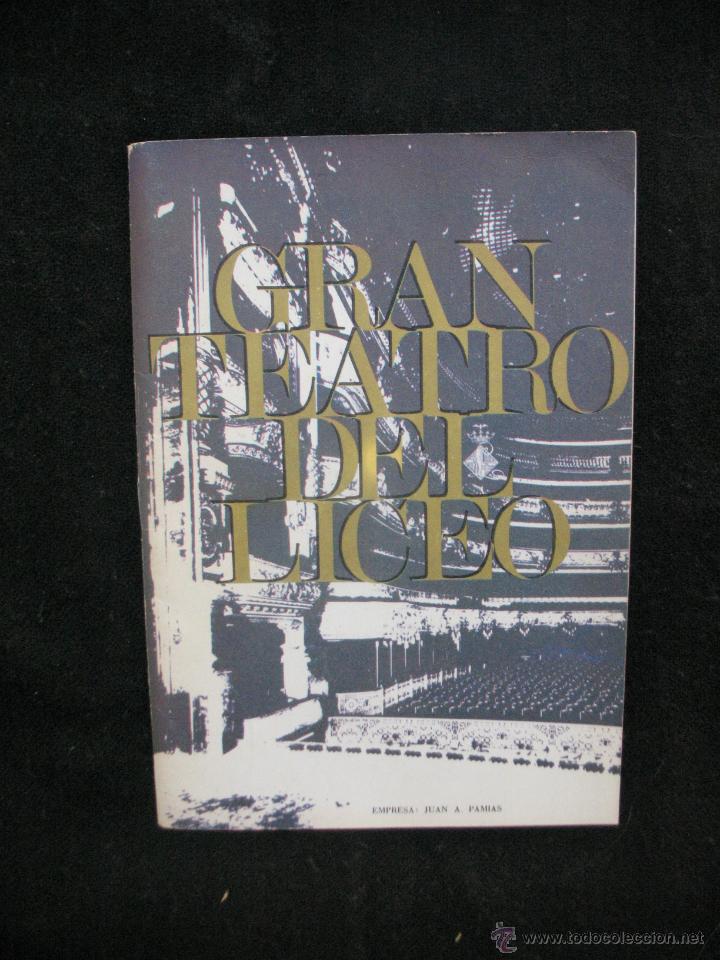 Cat&aacute;logos publicitarios: Temporada &Oacute;pera 1969 - Foto 1