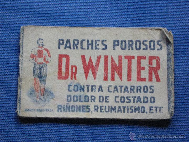 Cat&aacute;logos publicitarios: LIBRETITA PUBLICIDAD DE PARCHES POROSOS DR. WINTER