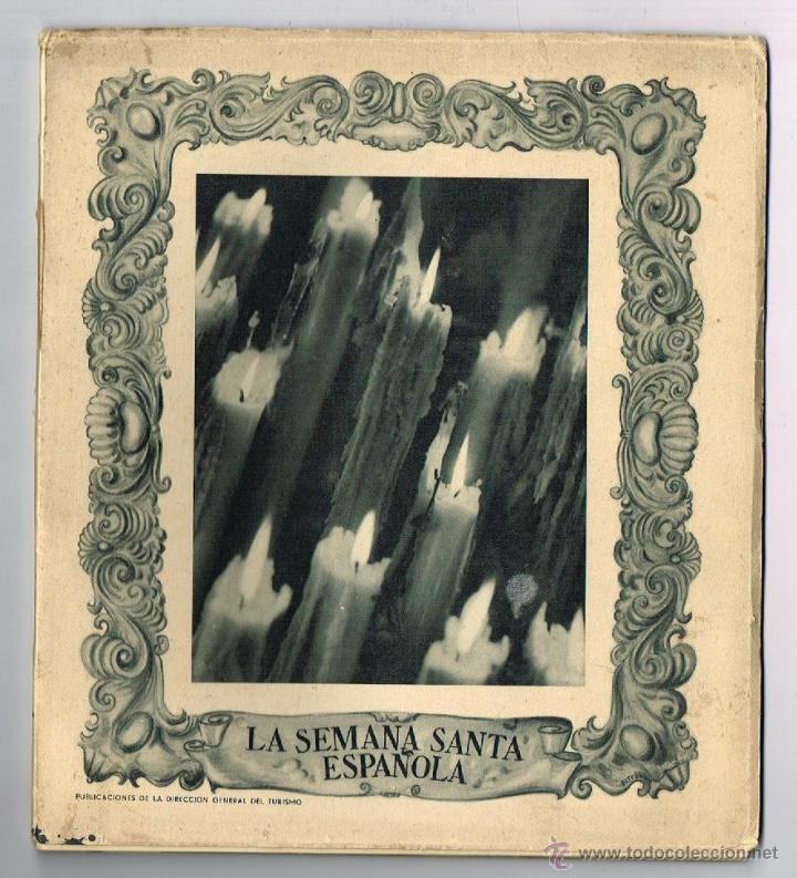 Cat&aacute;logos publicitarios: INTERESANTE LIBRO FOLLETO LA SEMANA SANTA ESPA&Ntilde;OLA
