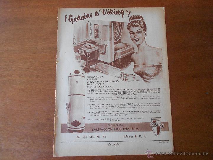 Cat&aacute;logos publicitarios: ANTIGUA PUBLICIDAD ORIGINAL EN PRENSA: CALENTADOR DE AGUA VIKING, A&Ntilde;O 1951