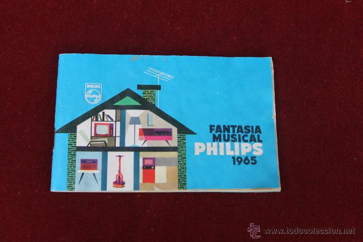 Cat&aacute;logos publicit&aacute;rios: CATALOGO PHILIPS A&Ntilde;O 1965