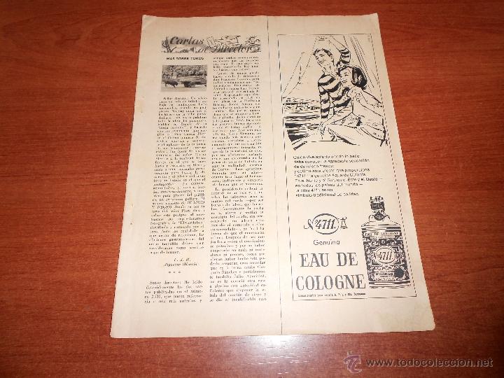 Cat&aacute;logos publicitarios: 1964 PUBLICIDAD PRENSA: EAU DE COLOGNE N&ordm; 4711