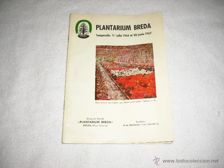 Cat&aacute;logos publicitarios: PLANTARIUM BREDA 1967 - Foto 1