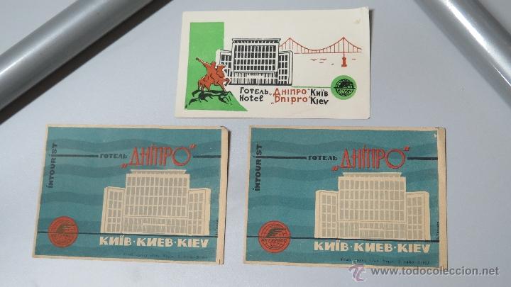 Catalogues publicitaires: RARA PUBLICIDAD SOVIETICA DE HOTEL UCRANIANO DNIPRO