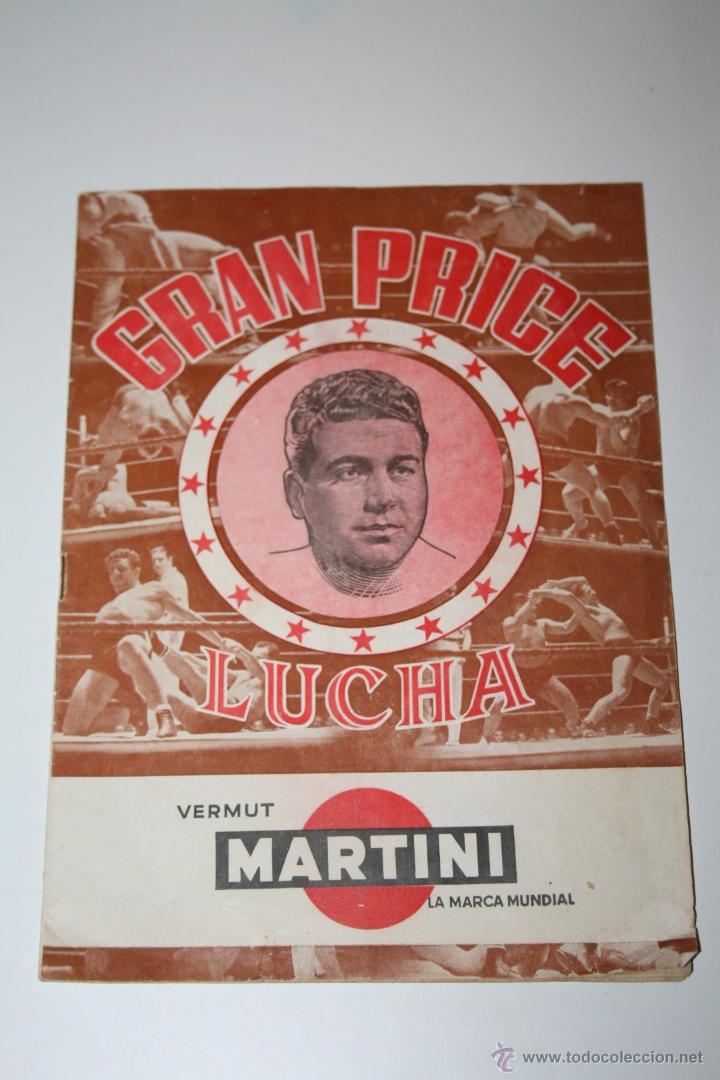 Cat&aacute;logos publicitarios: PROGRAMA DE LUCHA LIBRE GRAN PRICE - Foto 1