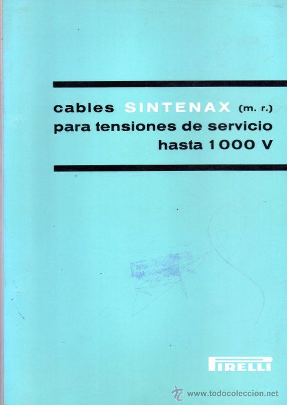 apoyo Ideal ropa interior catalogo pirelli, cables sintenax,1965 - Compra venta en todocoleccion