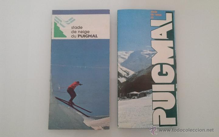 Cat&aacute;logos publicitarios: CATALOGOS ESTACION DE ESQUI PUIGMAL STADE DE NEIGE CATALOGO SKI