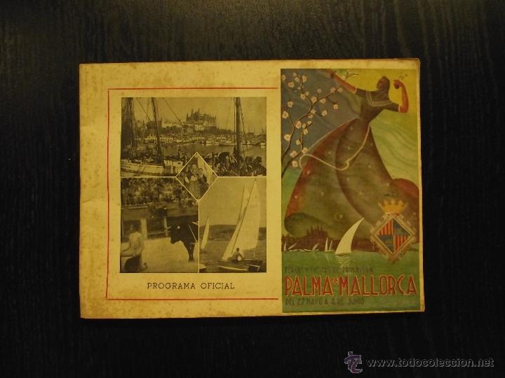 Catalogues publicitaires: PROGRAMA OFICIAL FERIAS Y FIESTAS PRIMAVERA PALMA DE MALLORCA 1950
