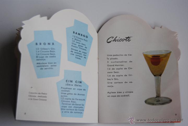 Cat&aacute;logos publicitarios: CATALOGO CINZANO DE COKTAILS - Foto 5