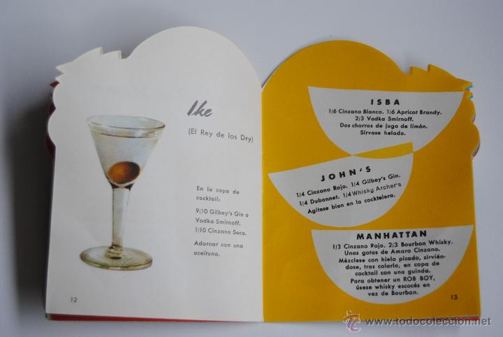 Cat&aacute;logos publicitarios: CATALOGO CINZANO DE COKTAILS - Foto 7