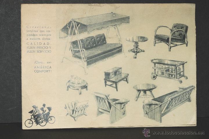 Cataloghi pubblicitari: CATALOGO AMERICA CONFORT 1950, DESPLEGABLE