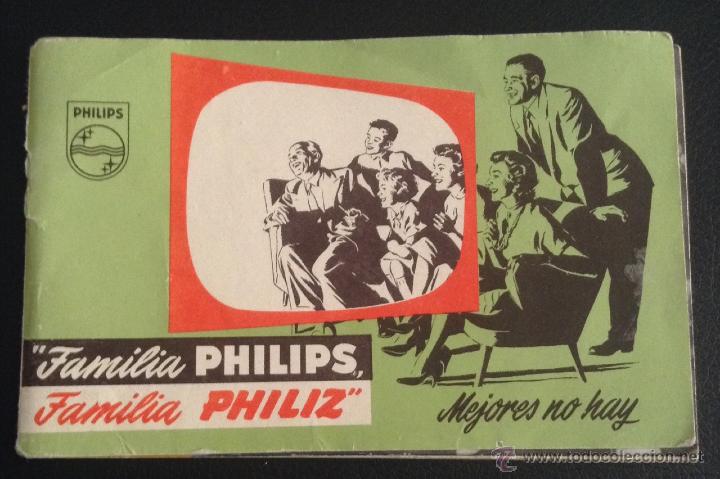 Advertising Catalogs: catalogo philips de 1966 folleto con publicidad de modelos de tv radio electrodomesticos bombillas..