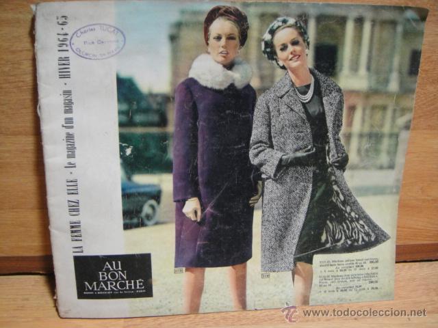 Cat&aacute;logos publicitarios: catalogo au bon marche - a&ntilde;o 1964 - en frances