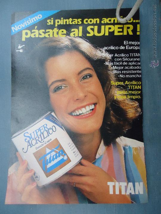 Advertising Catalogs: PUBLICIDAD - ANTIGUA HOJA PUBLICITARIA SUELTA - TITAN