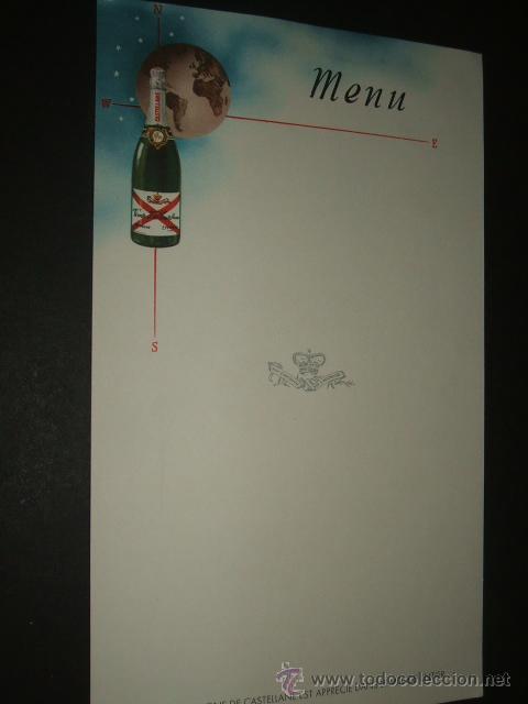 Cat&aacute;logos publicitarios: MENU PUBLICIDAD CHAMPAGNE - Foto 1