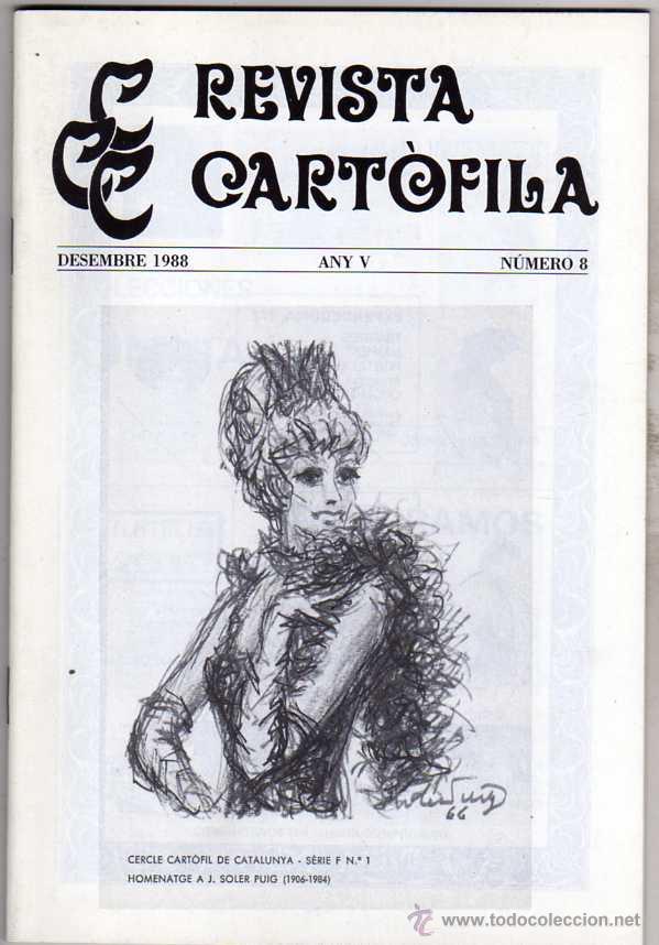 Cat&aacute;logos publicitarios: REVISTA CARTOFILA. N&ordm; 8 Festival de la Caridad en C&aacute;diz, Codorniu, Puentes Diablo, etc.