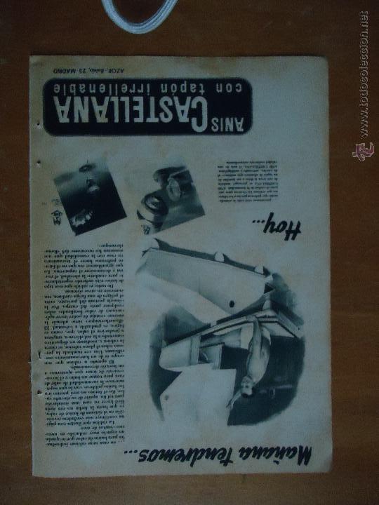 Advertising Catalogs: PUBLICIDAD ORIGINAL - licor anis castellana