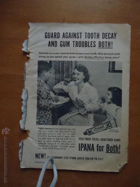 Cat&aacute;logos publicit&aacute;rios: PUBLICIDAD ORIGINAL - pasta de dientes ipana