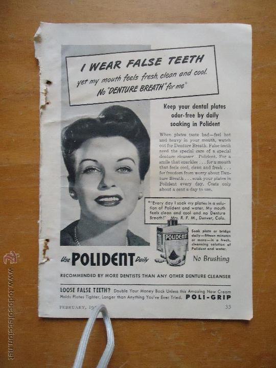Cat&aacute;logos publicitarios: PUBLICIDAD ORIGINAL - polident - Foto 1
