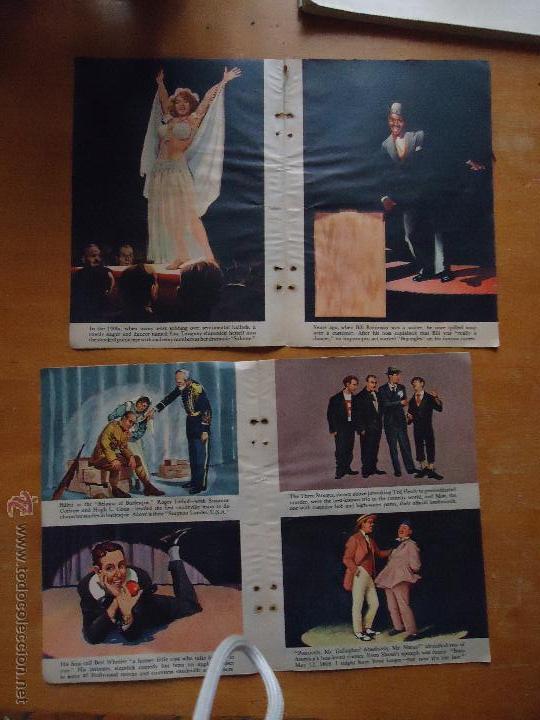 Cat&aacute;logos publicit&aacute;rios: PUBLICIDAD ORIGINAL -  teatro y espectaculos ,  born on broadway