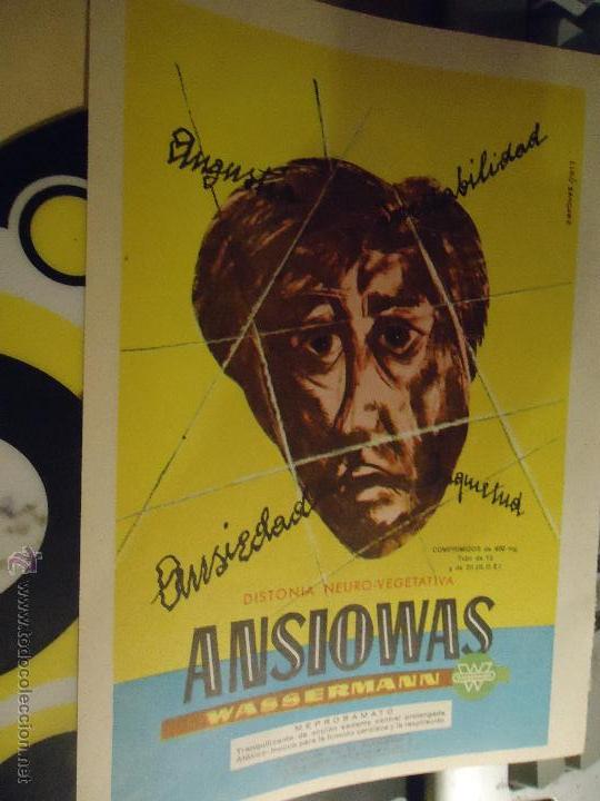 Catalogues publicitaires: publicidad - hoja publicitaria 1965 - ansiowas