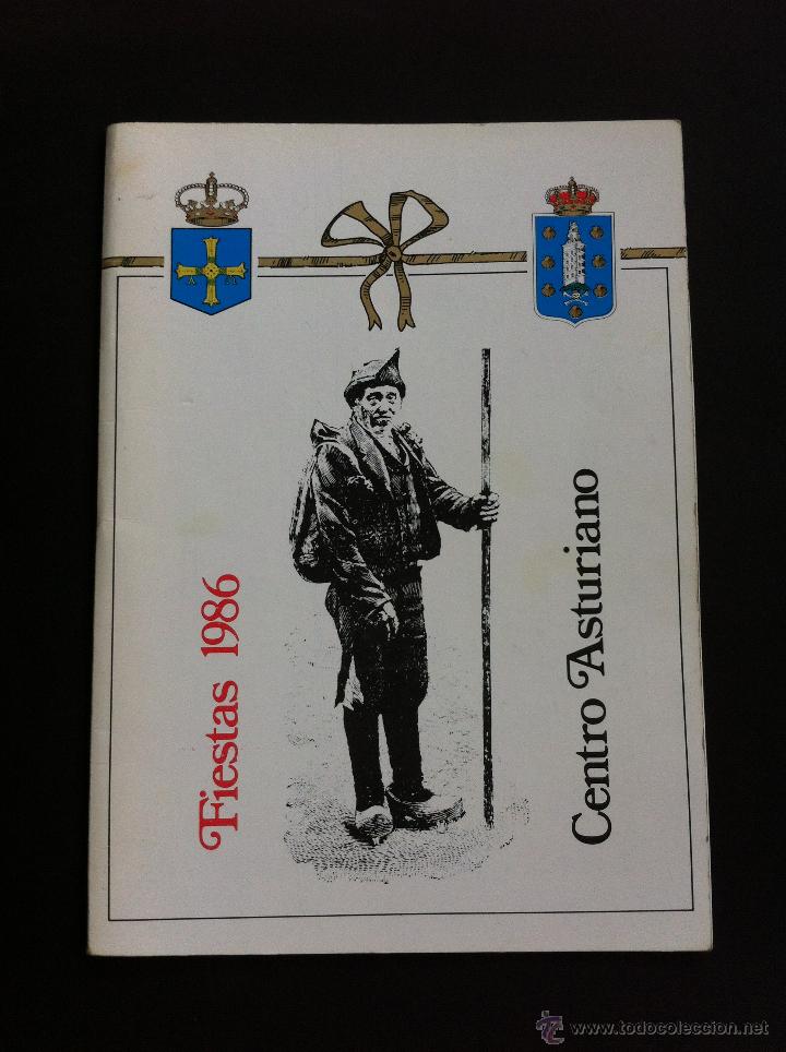 Catalogues publicitaires: FIESTAS 1986 (CENTRO ASTURIANO) CORU&Ntilde;A