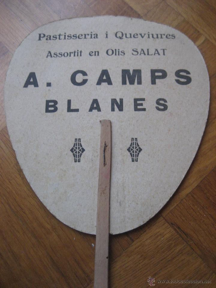 Cat&aacute;logos publicit&aacute;rios: Blanes. Girona. Antiguo Pay-Pay Publicitario. Pastisseria i Queviures A. Camps