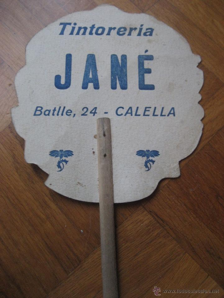 Cat&aacute;logos publicit&aacute;rios: Calella. Barcelona. Antiguo Pay-Pay publicitario. Tintorer&iacute;a Jan&eacute;.