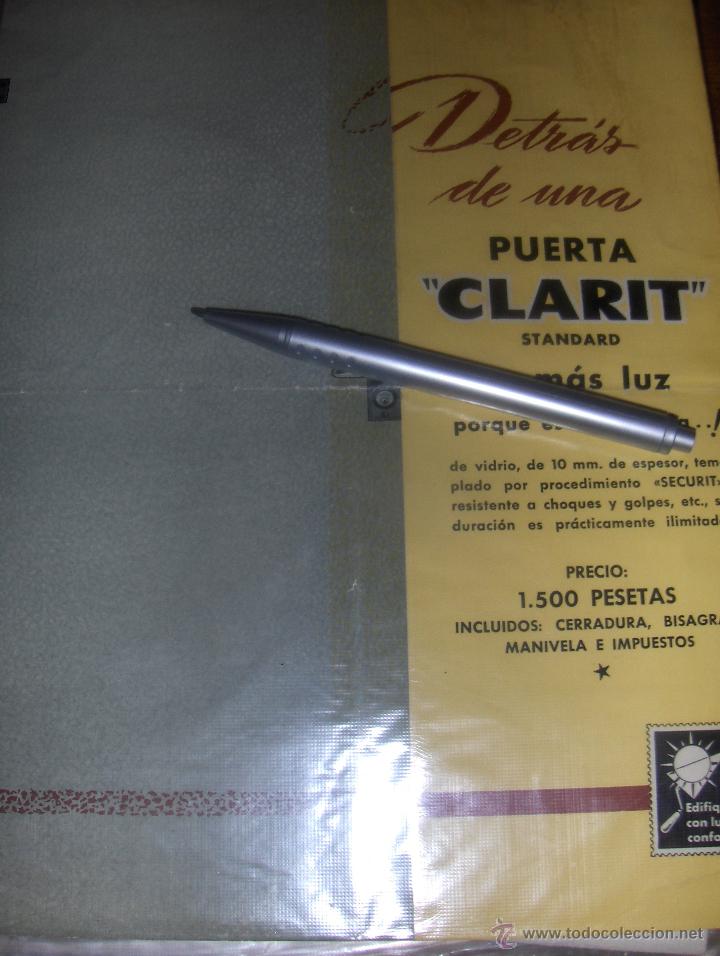 Cat&aacute;logos publicitarios: PUERTAS CLARIT STANDARD, TRASLUCIDAS. CATALOGO DE CARACTERISTICAS.