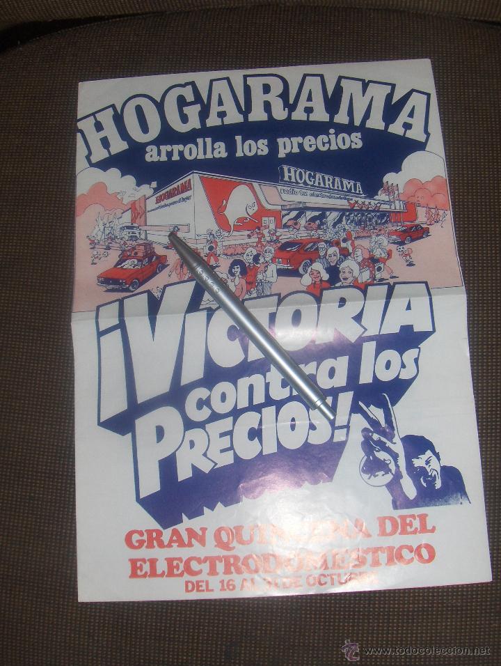 Cat&aacute;logos publicitarios: HOGARAMA ARROLLA LOS PRECIOS. ELECTRODOMESTICOS, CTRA DE TOLEDO.