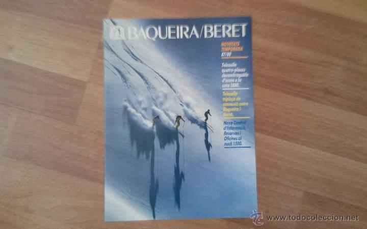 Cat&aacute;logos publicitarios: CATALOGO BAQUEIRA BERET ESQUI NOVEDADES TEMPORADA 87 /88