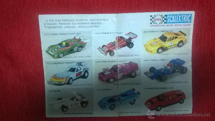 scalextric coches  catalogo de modelos