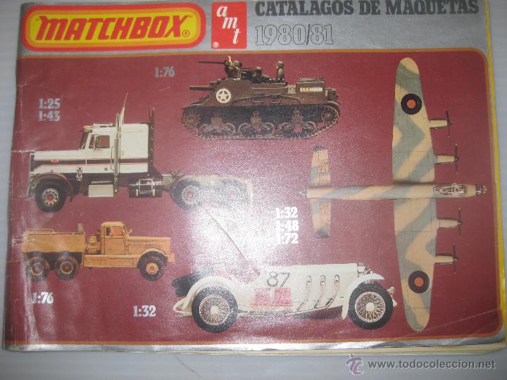 Cat&aacute;logos publicitarios: Catalogo Matchbox 1980/81